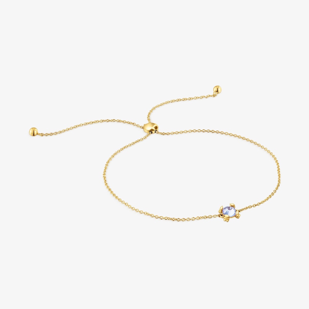 Bracelet en or et tanzanite Color Pills