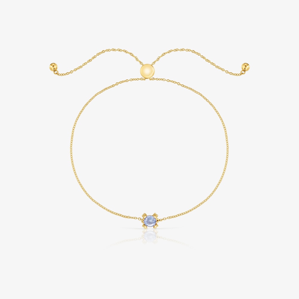 Bracelet en or et tanzanite Color Pills