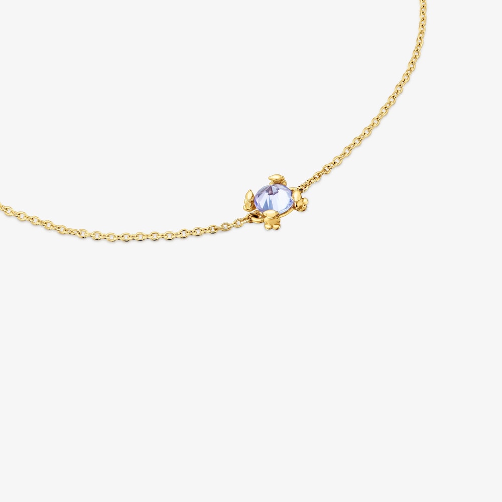 Bracelet en or et tanzanite Color Pills