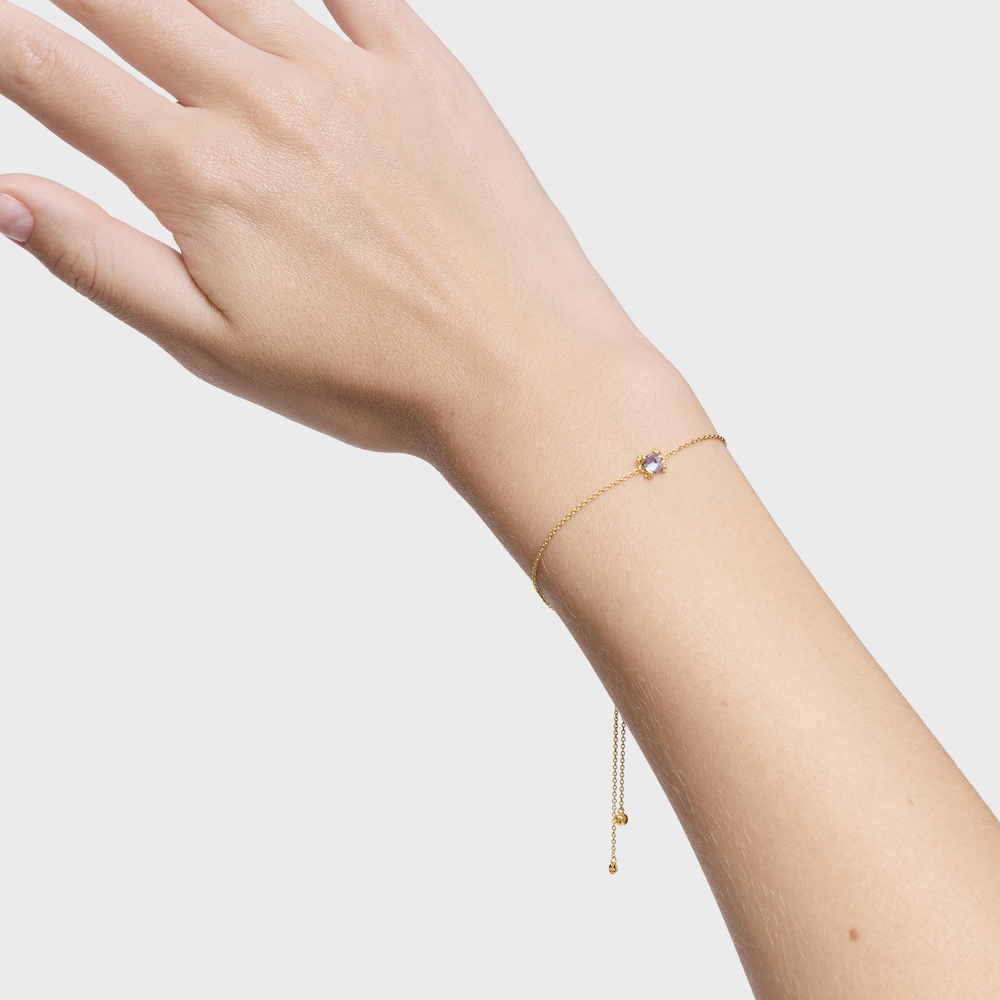 Bracelet en or et tanzanite Color Pills