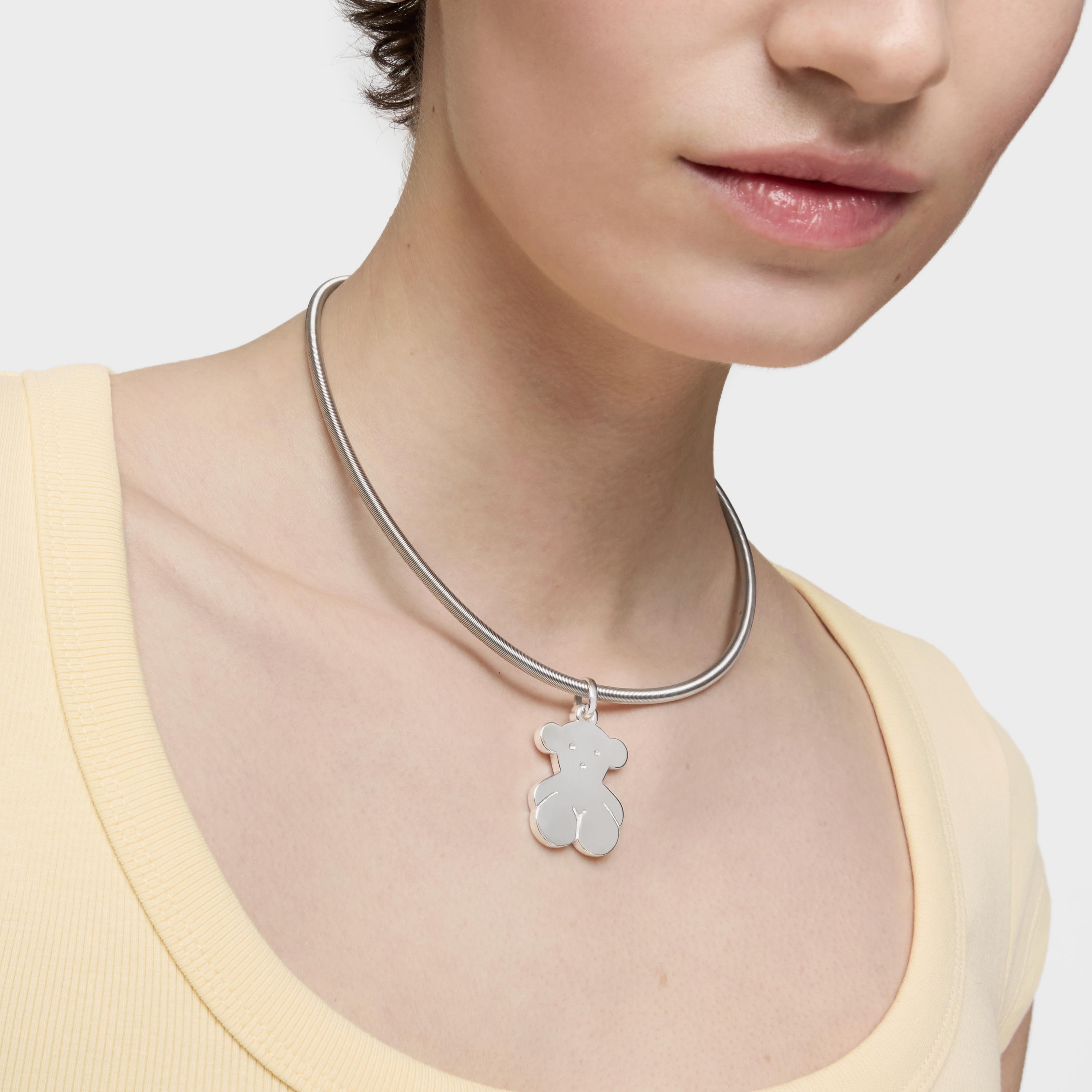 Silver Sweet Dolls Pendant