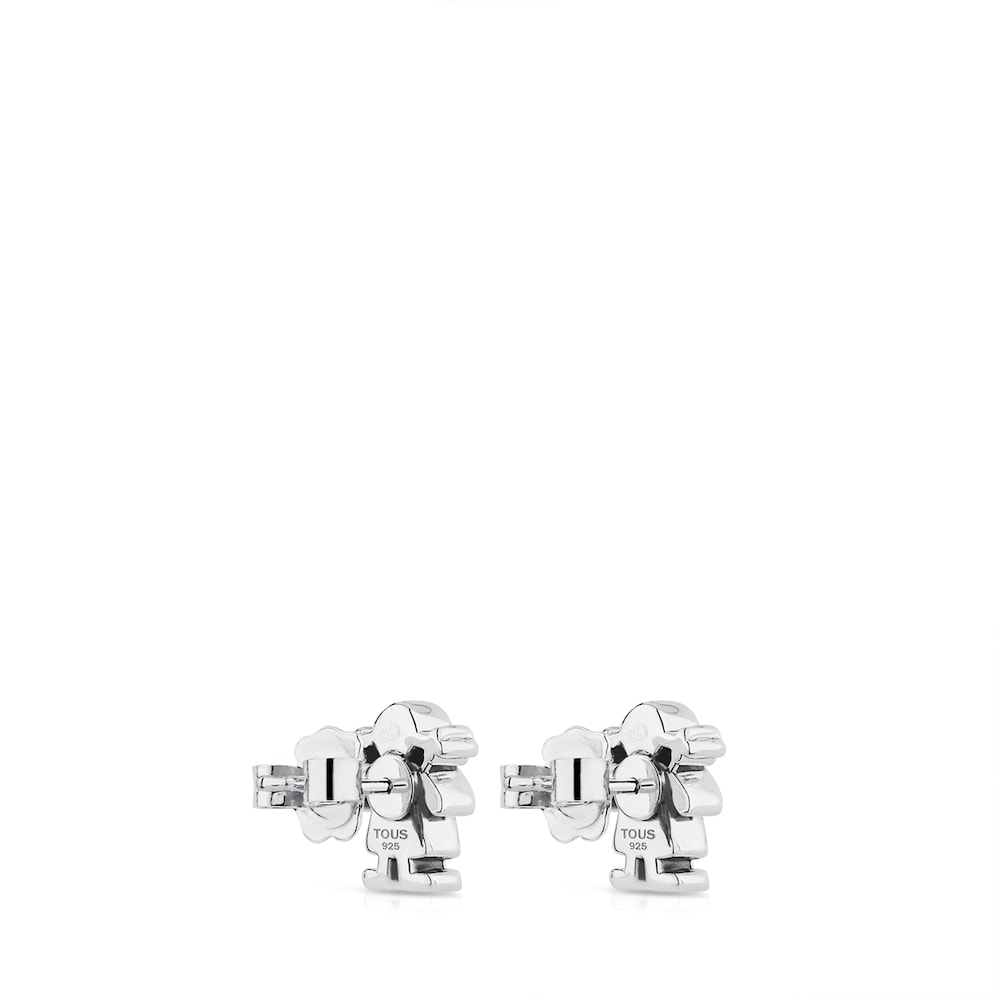 Silver Sweet Dolls Earrings image number 2