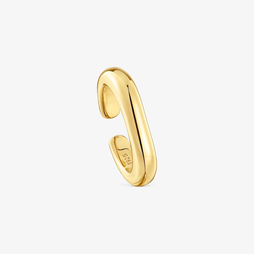 18K gold vermeil open Ring Line