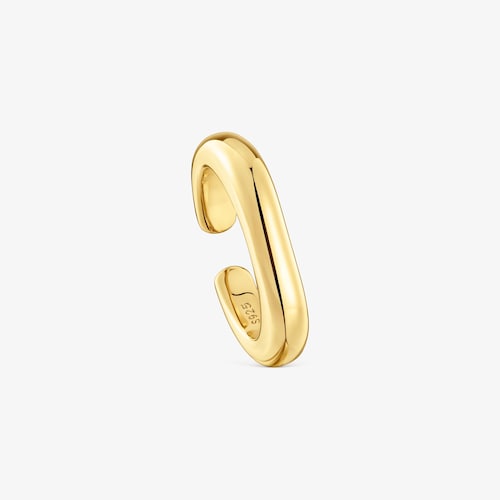 18K gold vermeil open Ring Line