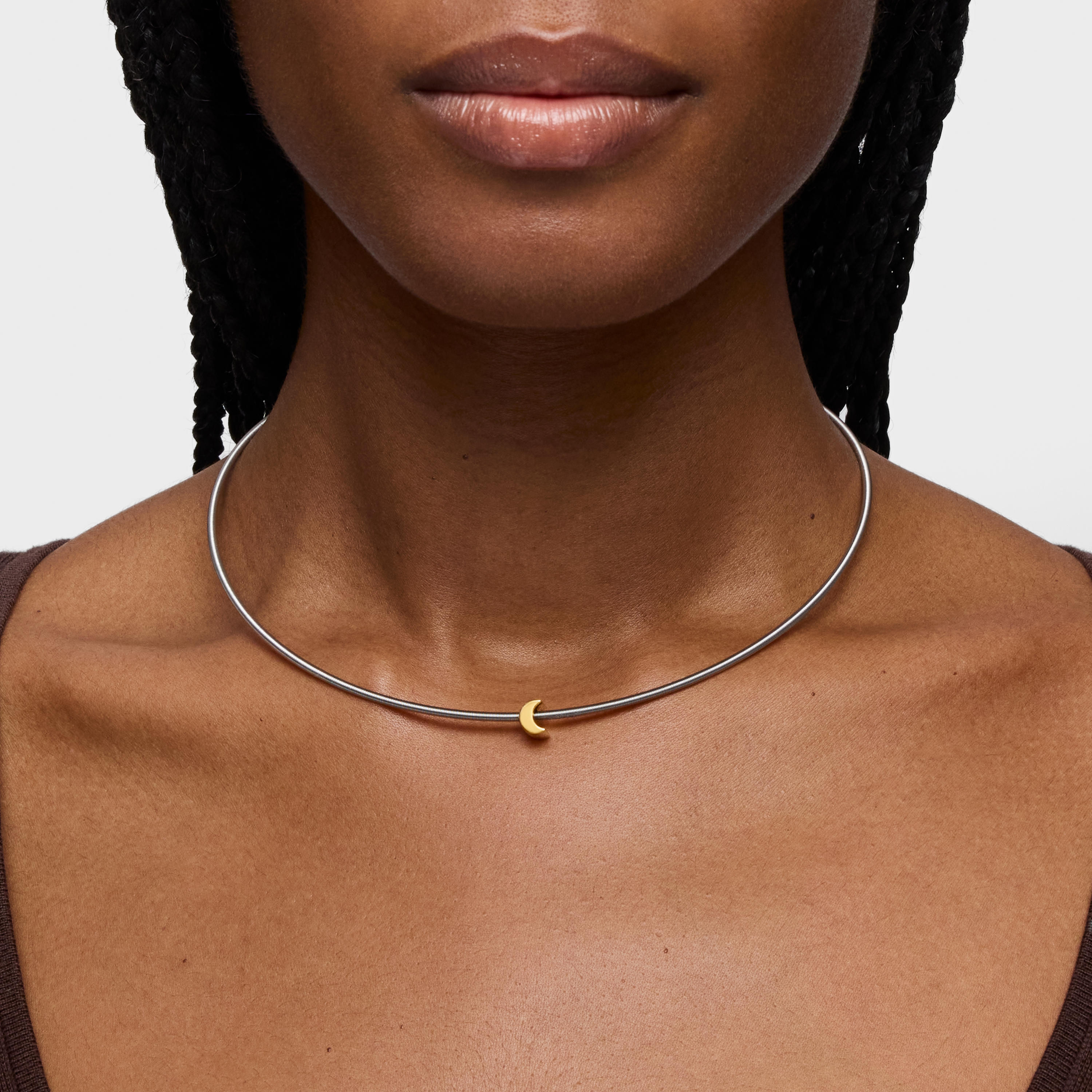 18K gold vermeil moon Pendant TOUS 1950