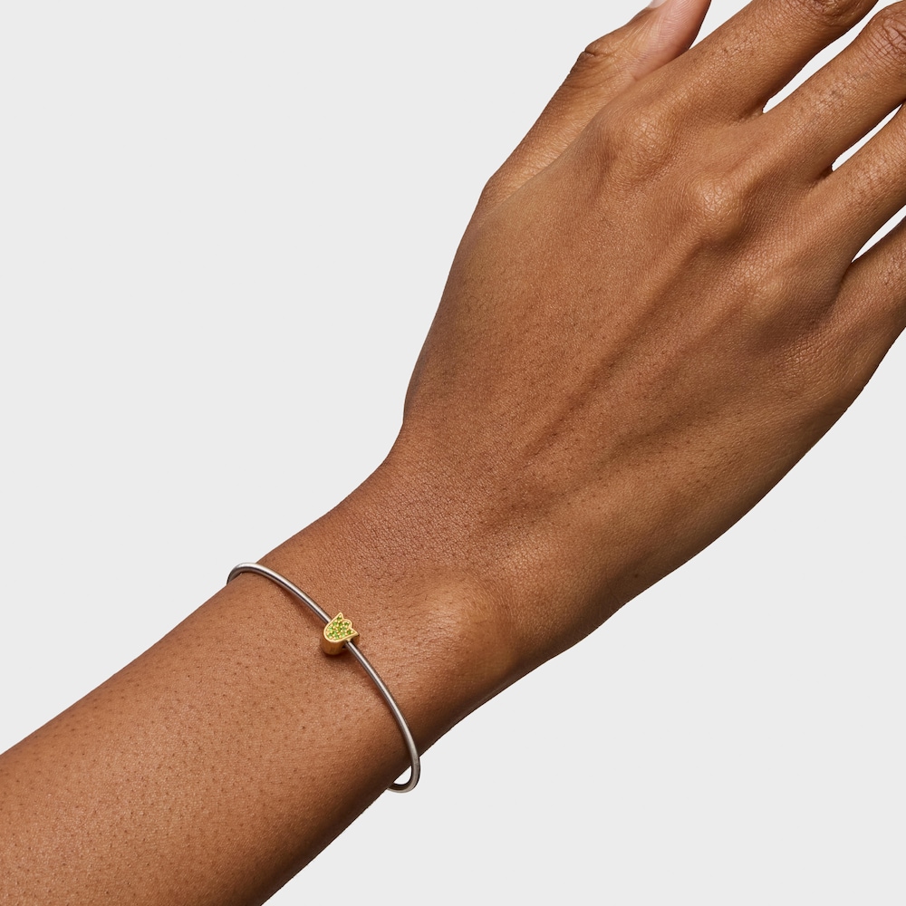 Pr&iacute;vesok tulip&aacute;nu s&nbsp;18&nbsp;kt pozl&aacute;ten&iacute;m na striebre a&nbsp;tsavoritmi TOUS 1950