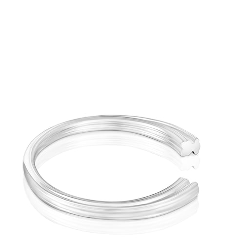 Pulsera esclava de plata y motivo oso TOUS 1950