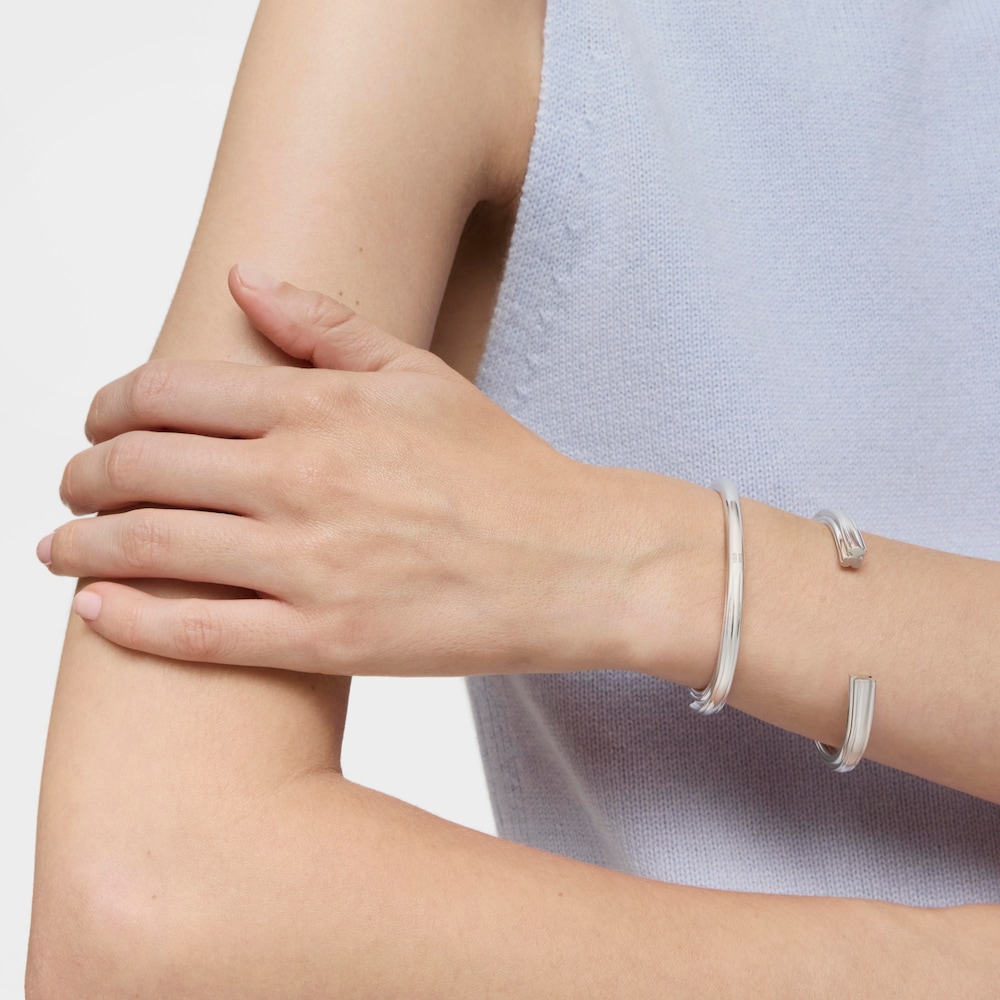 Silver Bangle with bear motif TOUS 1950