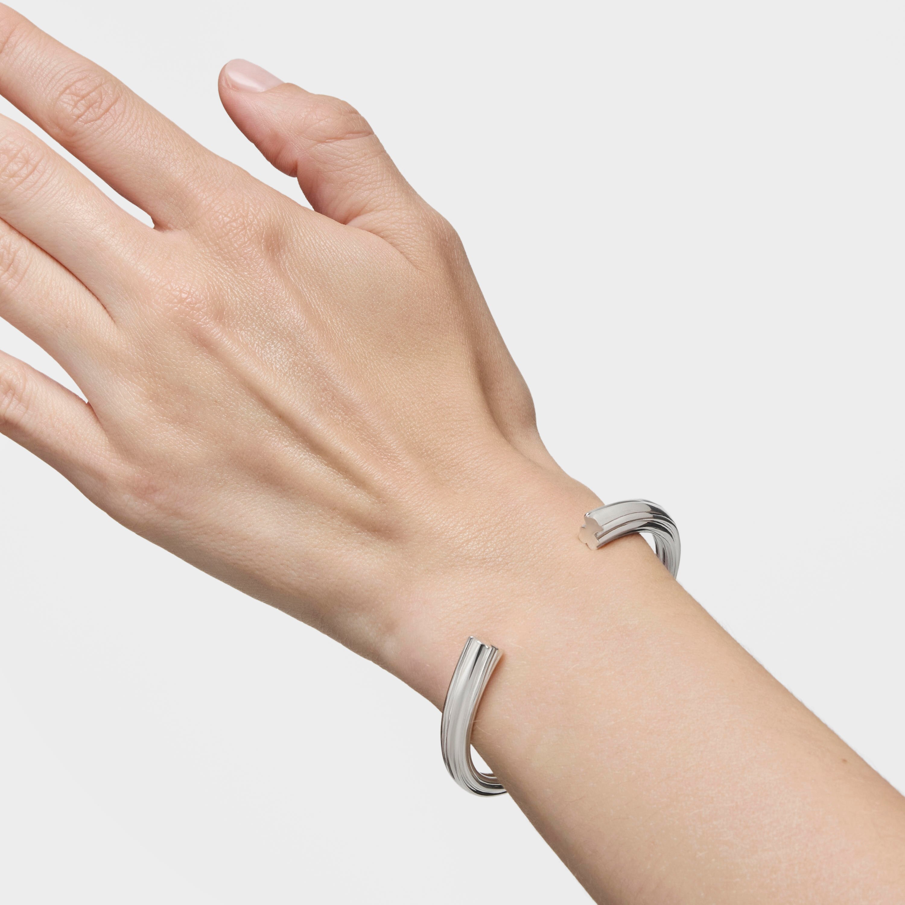 Silver Bangle with bear motif TOUS 1950