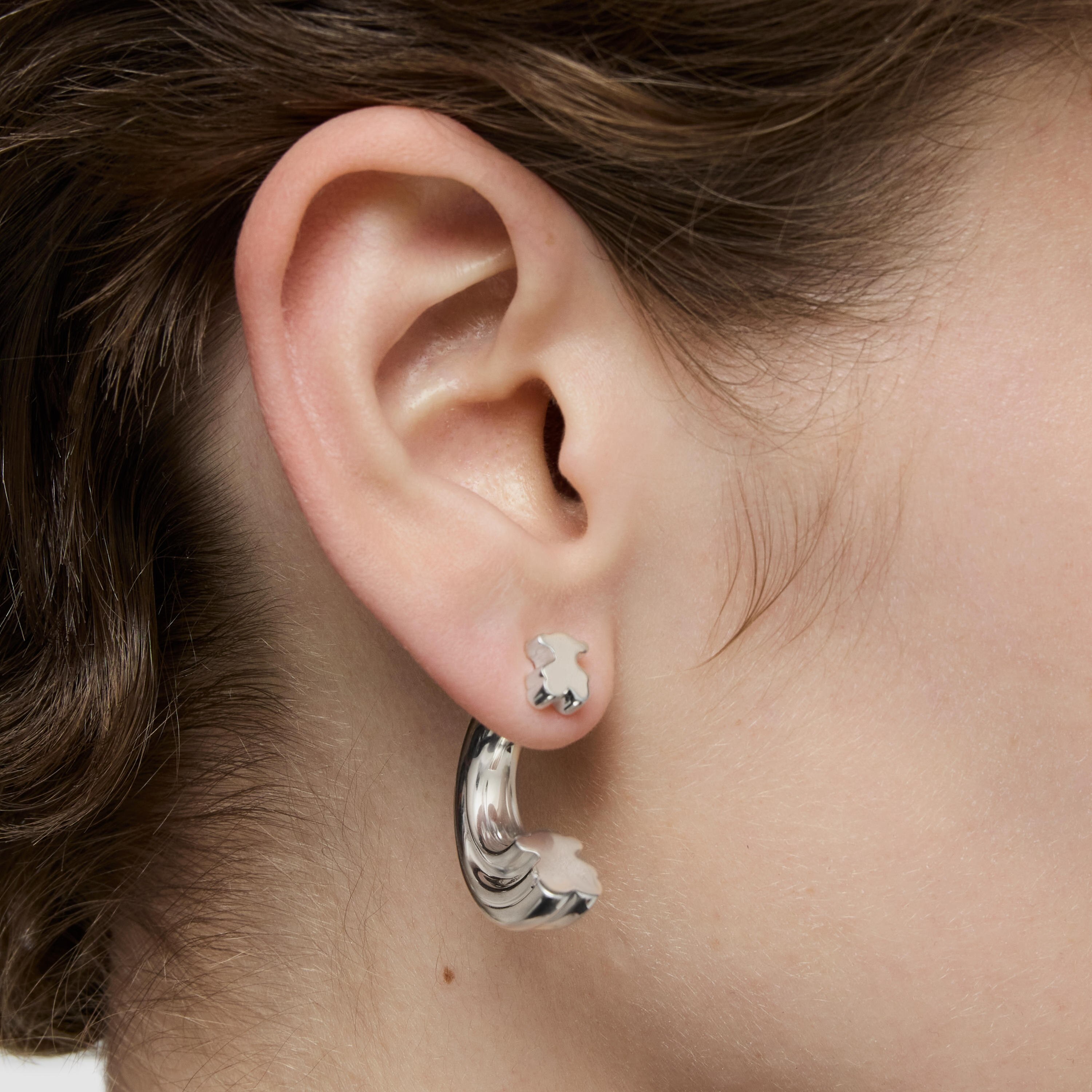 jent louis ジェントルイス　Melt half hoop pierce Melt half hoop pierce – Jent Louis