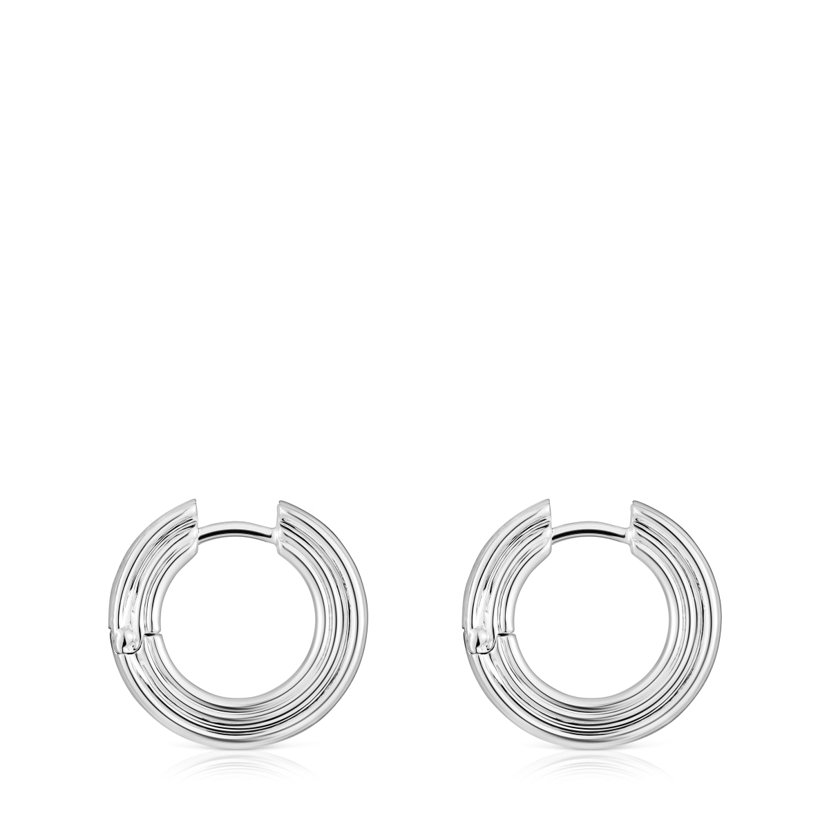 Silver Hoop earrings TOUS 1950