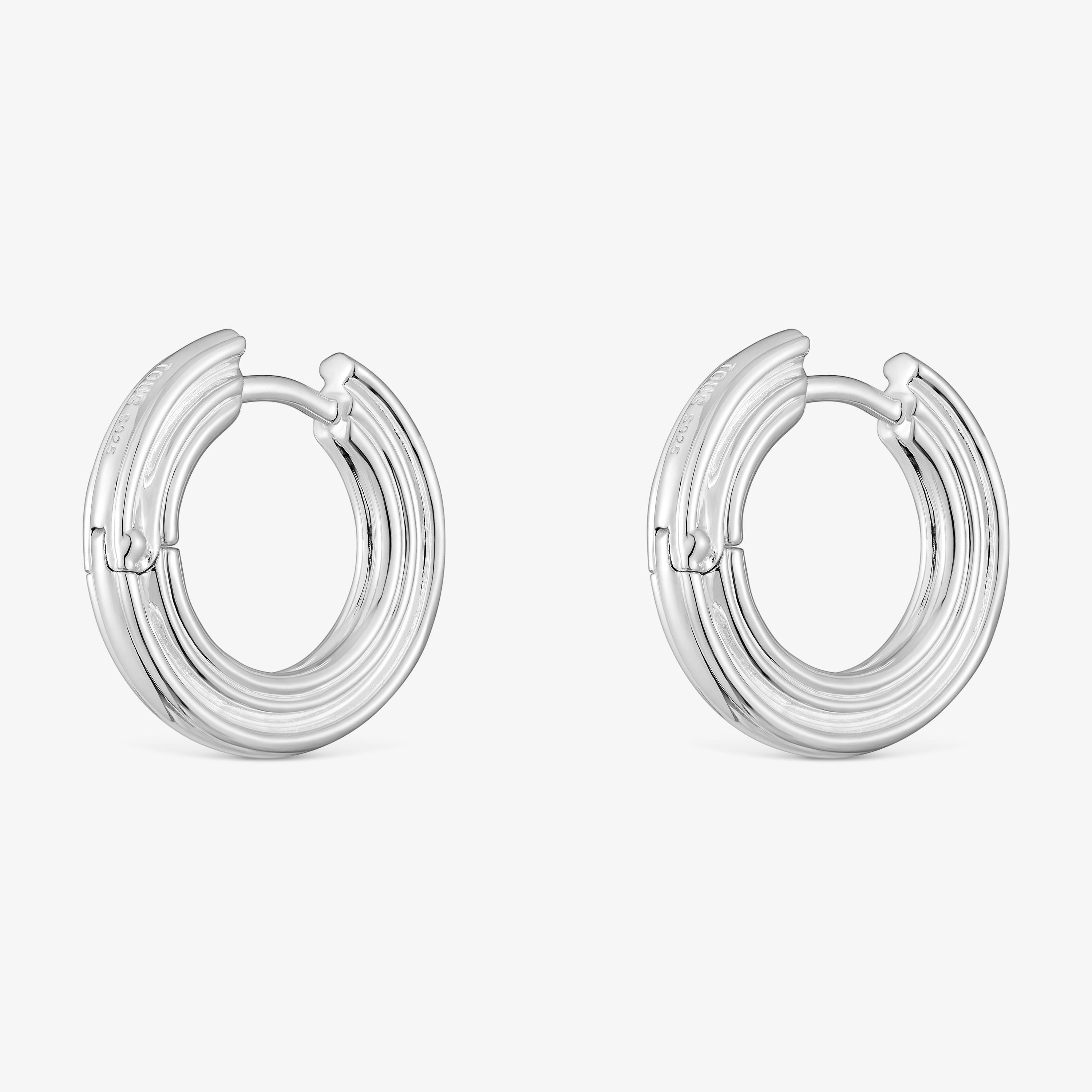 Silver Hoop earrings TOUS 1950