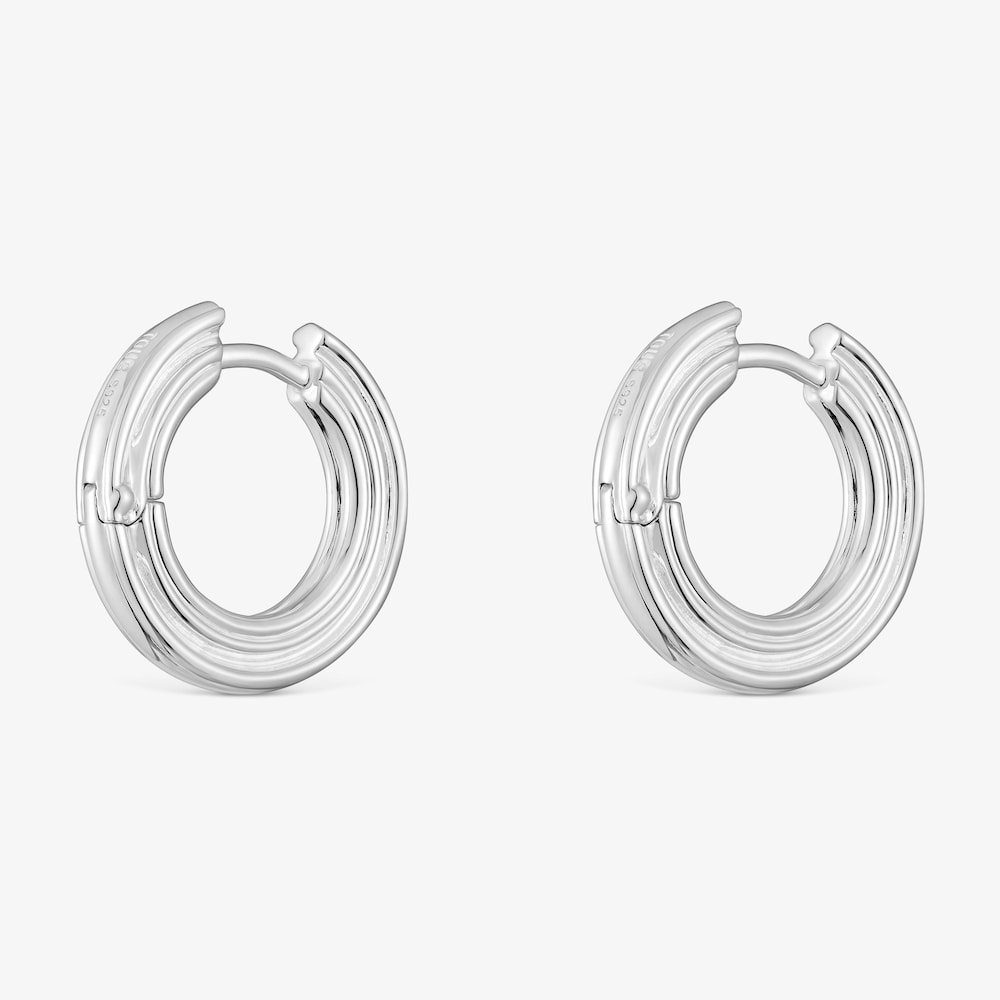 Pendientes de aro de plata TOUS 1950