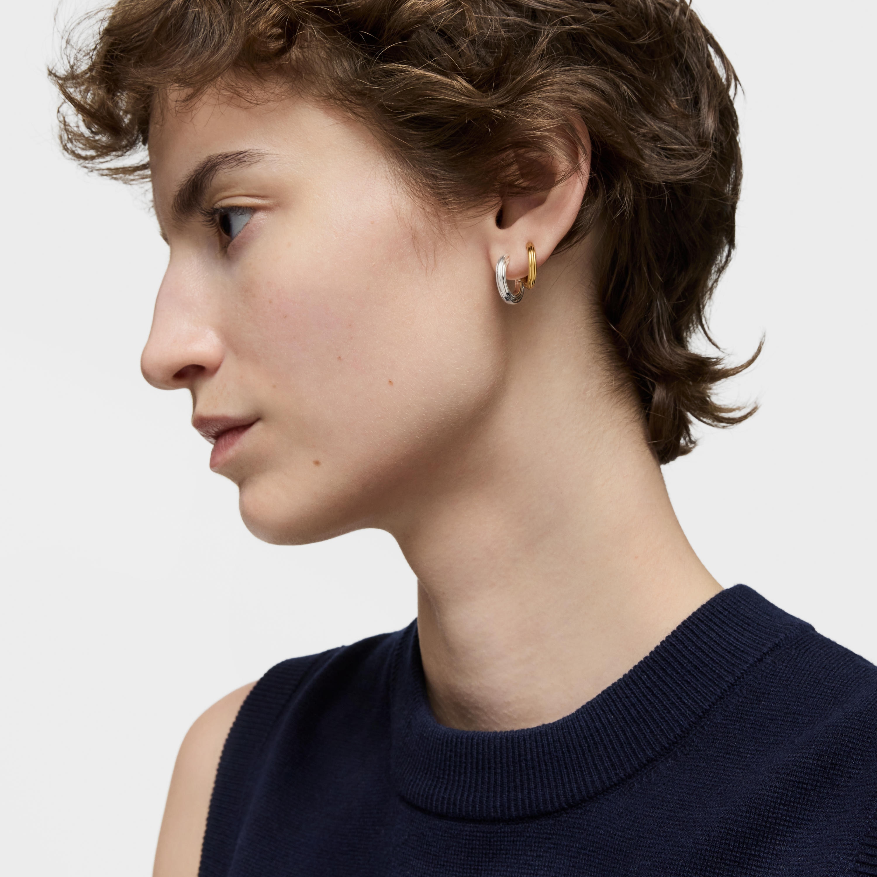 Silver Hoop earrings TOUS 1950