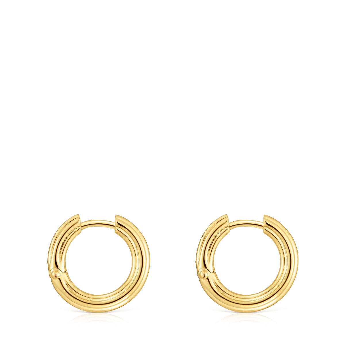 18kt gold plating over silver Hoop earrings TOUS 1950
