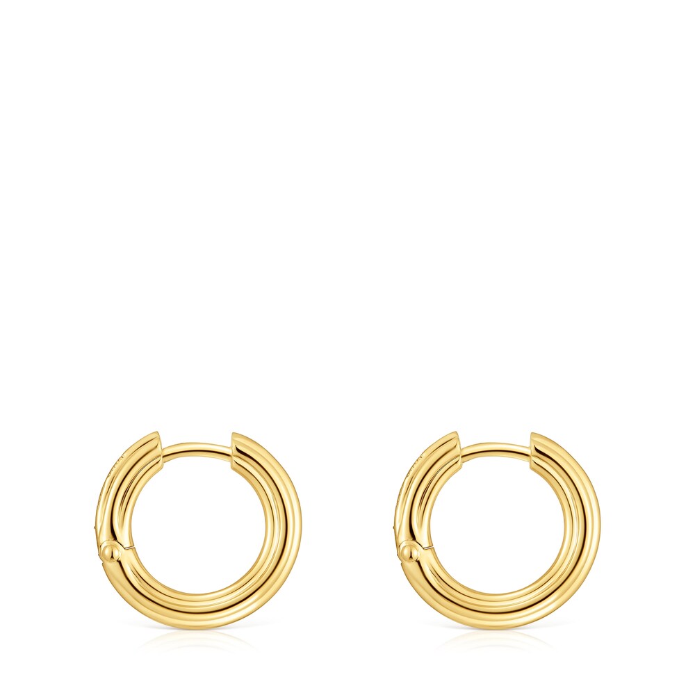 18kt gold plating over silver Hoop earrings TOUS 1950 image number 1