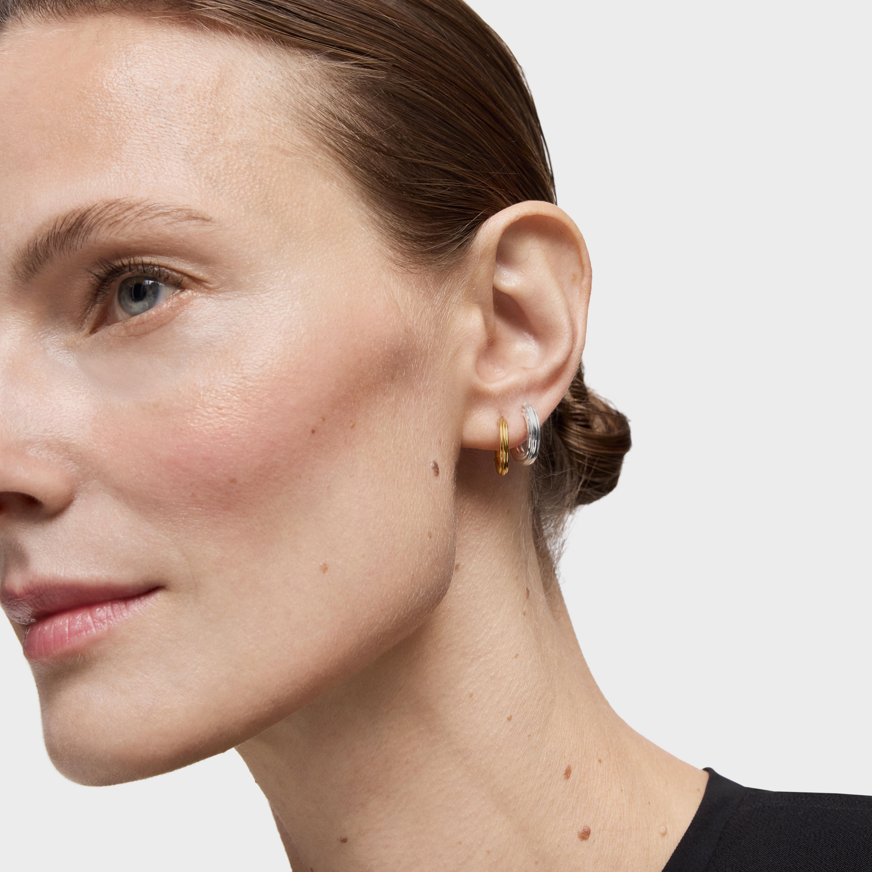 18K gold vermeil Hoop earrings TOUS 1950