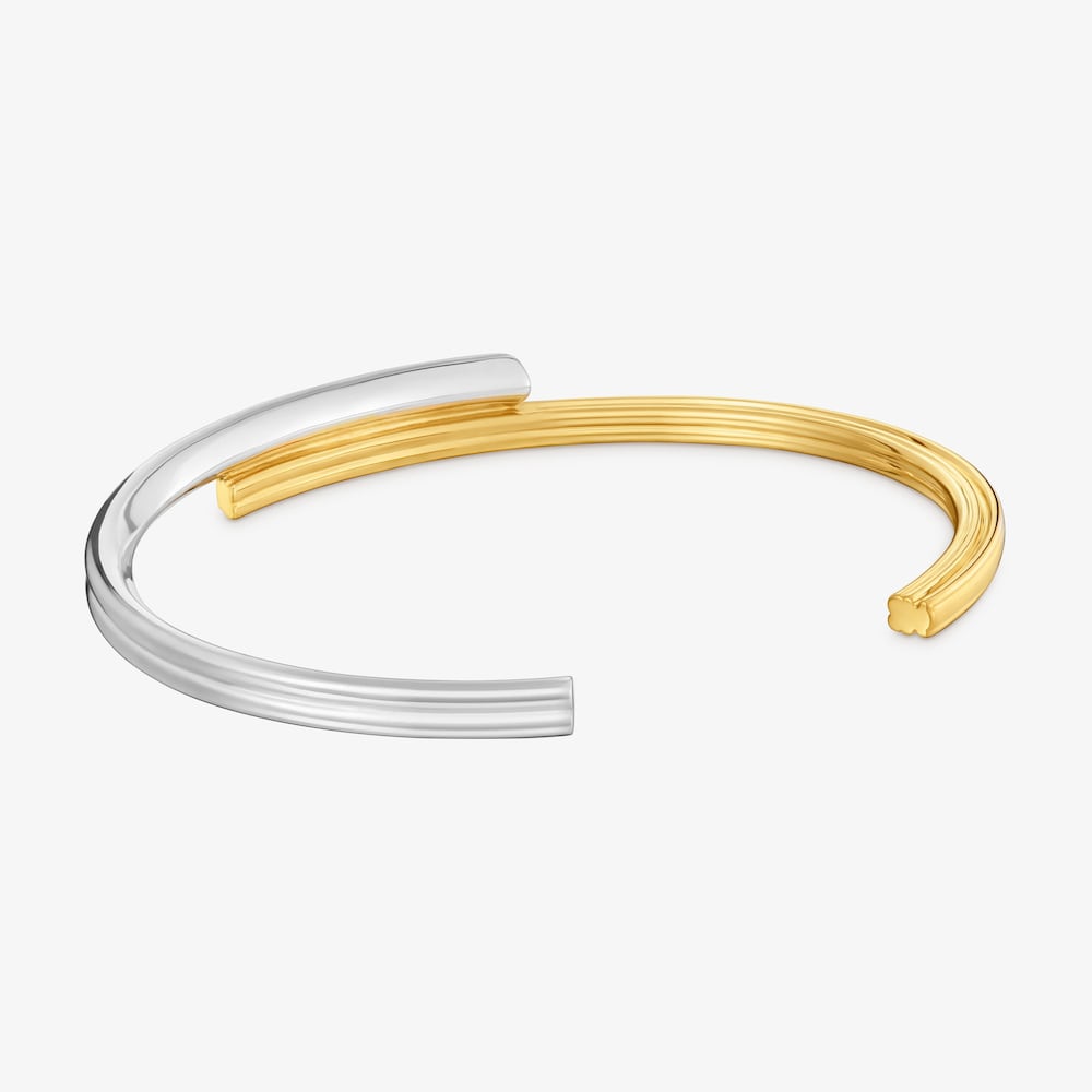 Two-tone Bangle with bear and heart motifs TOUS 1950