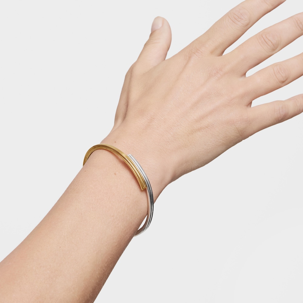 Two-tone Bangle with bear and heart motifs TOUS 1950