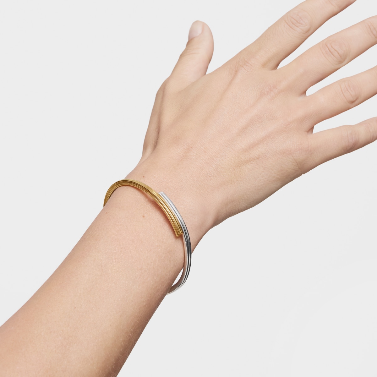 Two-tone Bangle with bear and heart motifs TOUS 1950