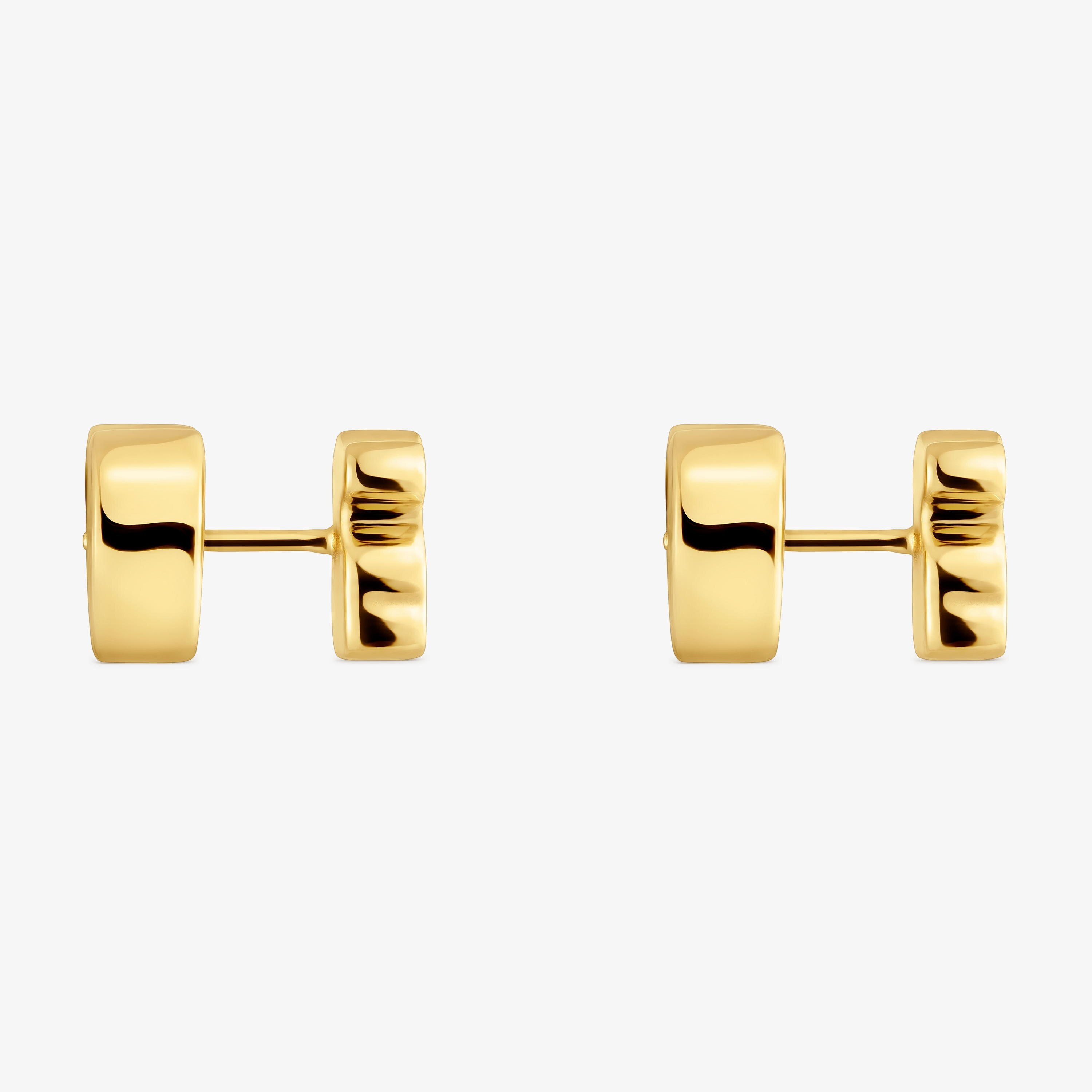 18K gold vermeil bear Earrings with diamonds TOUS 1950