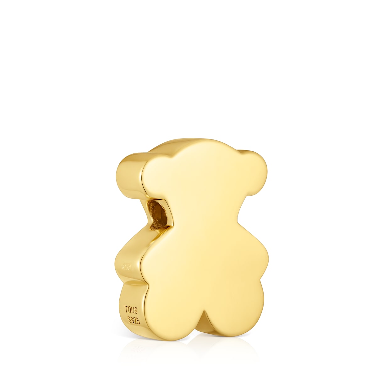 Medium 18kt gold plating over silver bear Pendant TOUS 1950