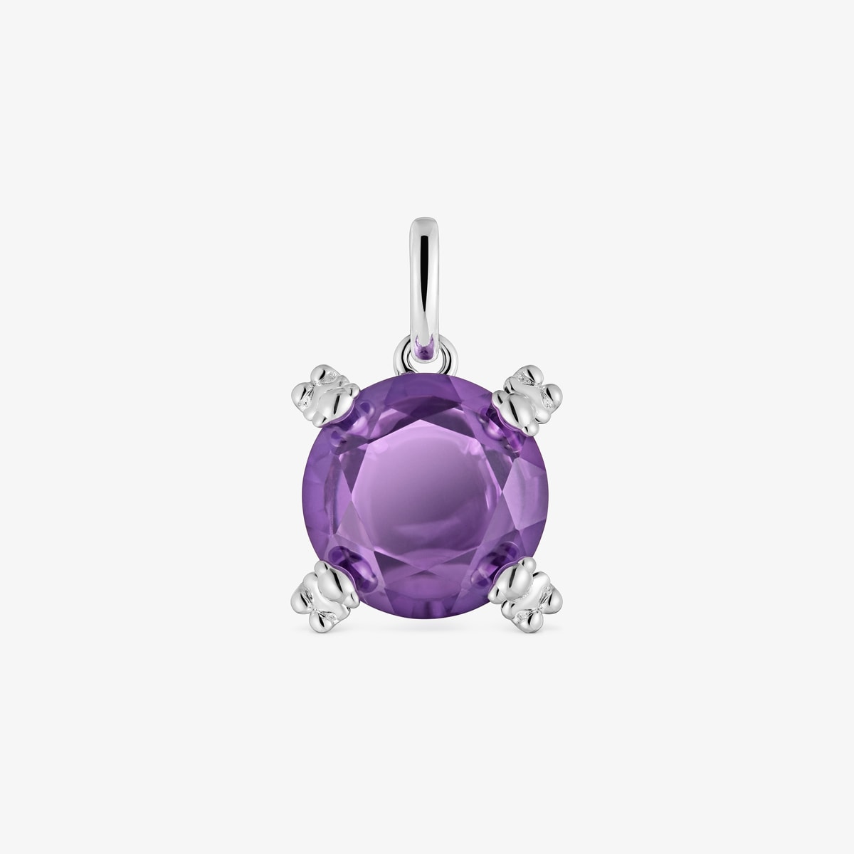 Tous - Colgante De Plata Y Amatista Color Pills - Lila