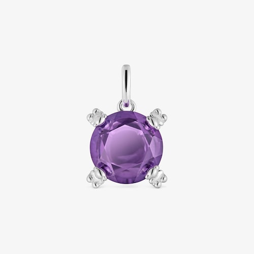 Colgante de plata y amatista Color Pills