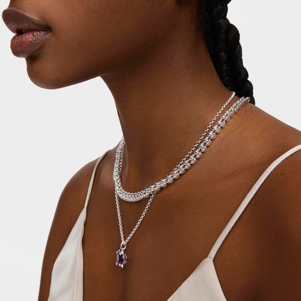 Dije de plata y amatista Color Pills