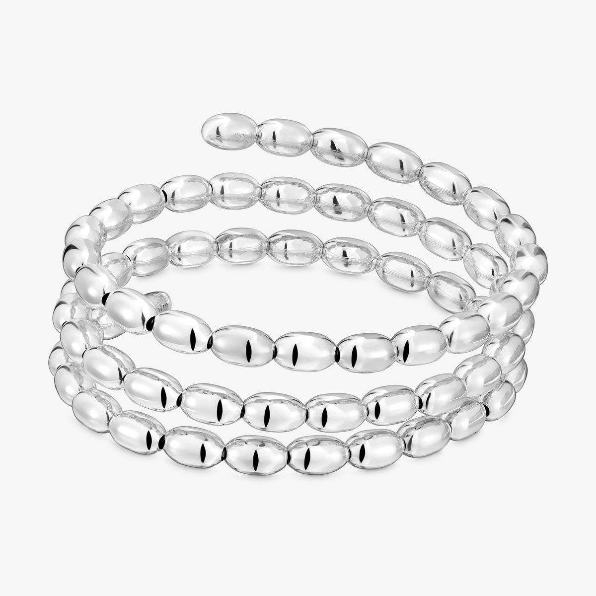Tous - Pulsera Esclava Espiral De Plata Tous Basics - Plateado