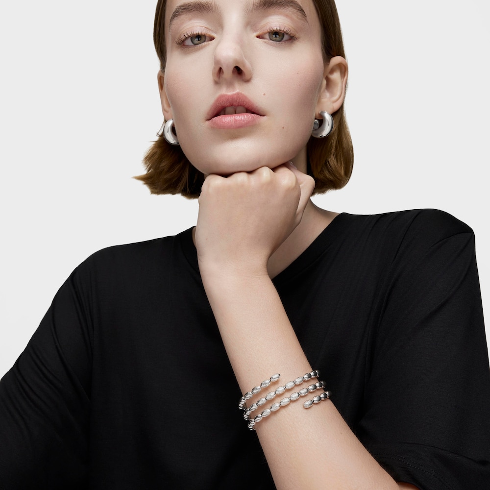 Silver spiral Bangle TOUS Basics Silver spiral Bangle TOUS Basics