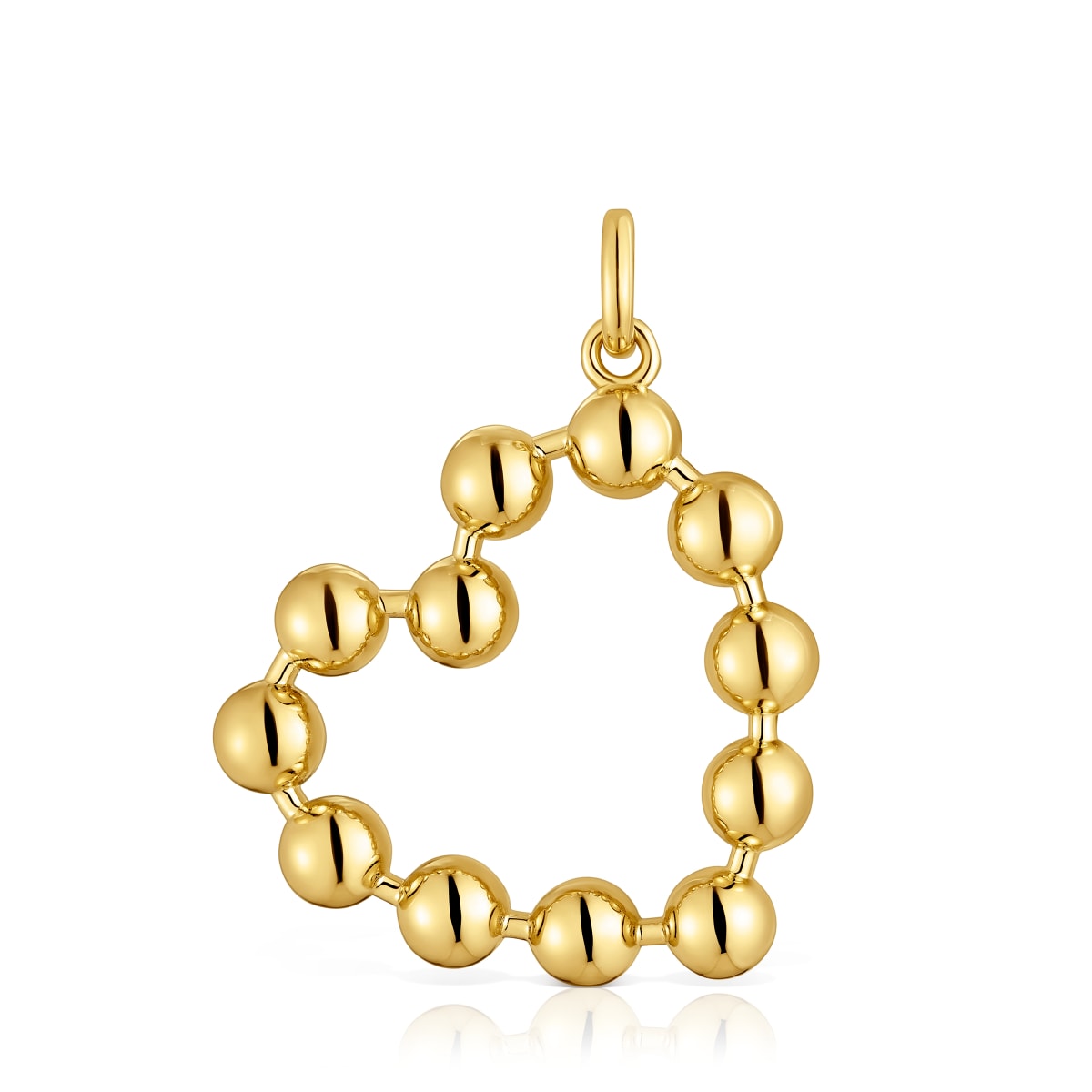 Heart Pendant with 18 kt gold plating over silver Sugar Party