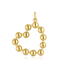 Heart Pendant with 18 kt gold plating over silver Sugar Party
