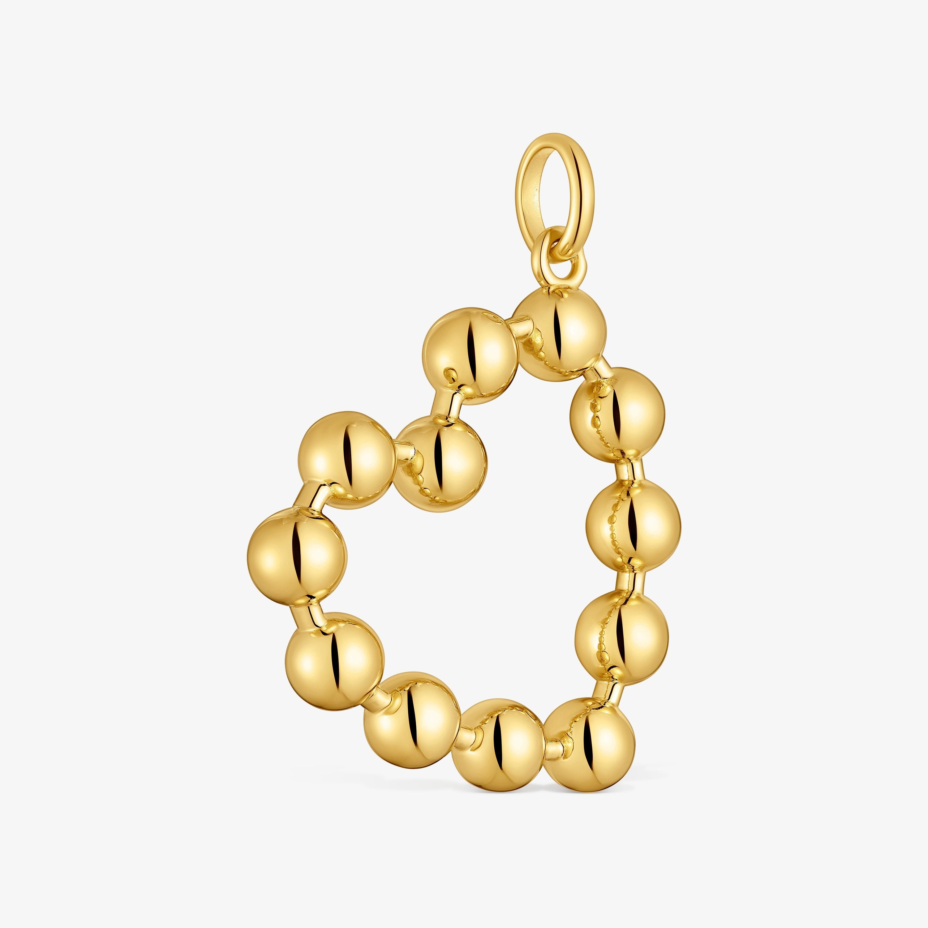 Heart Pendant with 18K gold vermeil Sugar Party