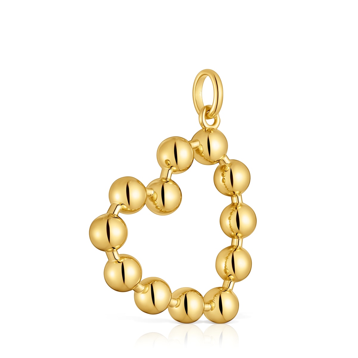 Heart Pendant with 18 kt gold plating over silver Sugar Party