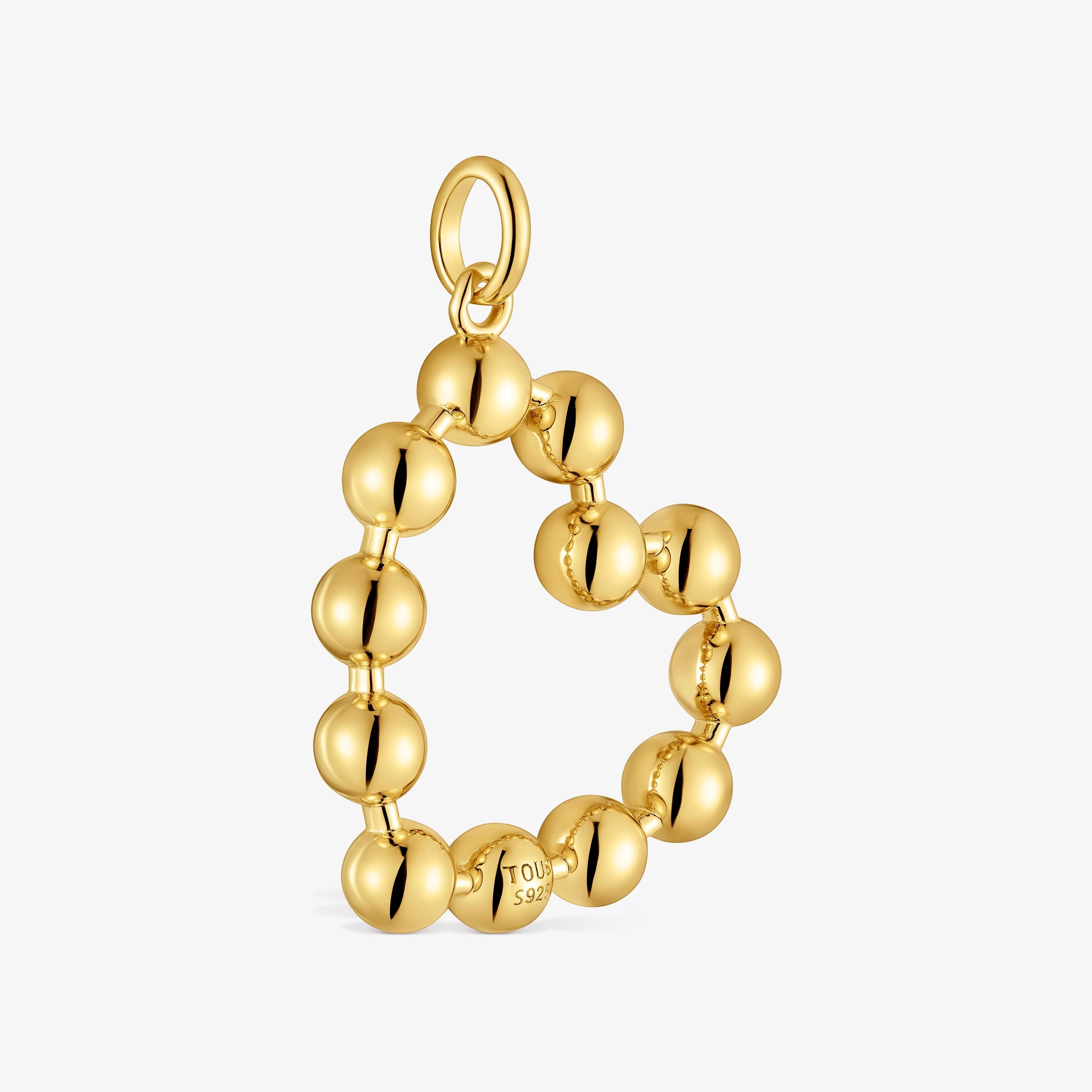 Heart Pendant with 18K gold vermeil Sugar Party