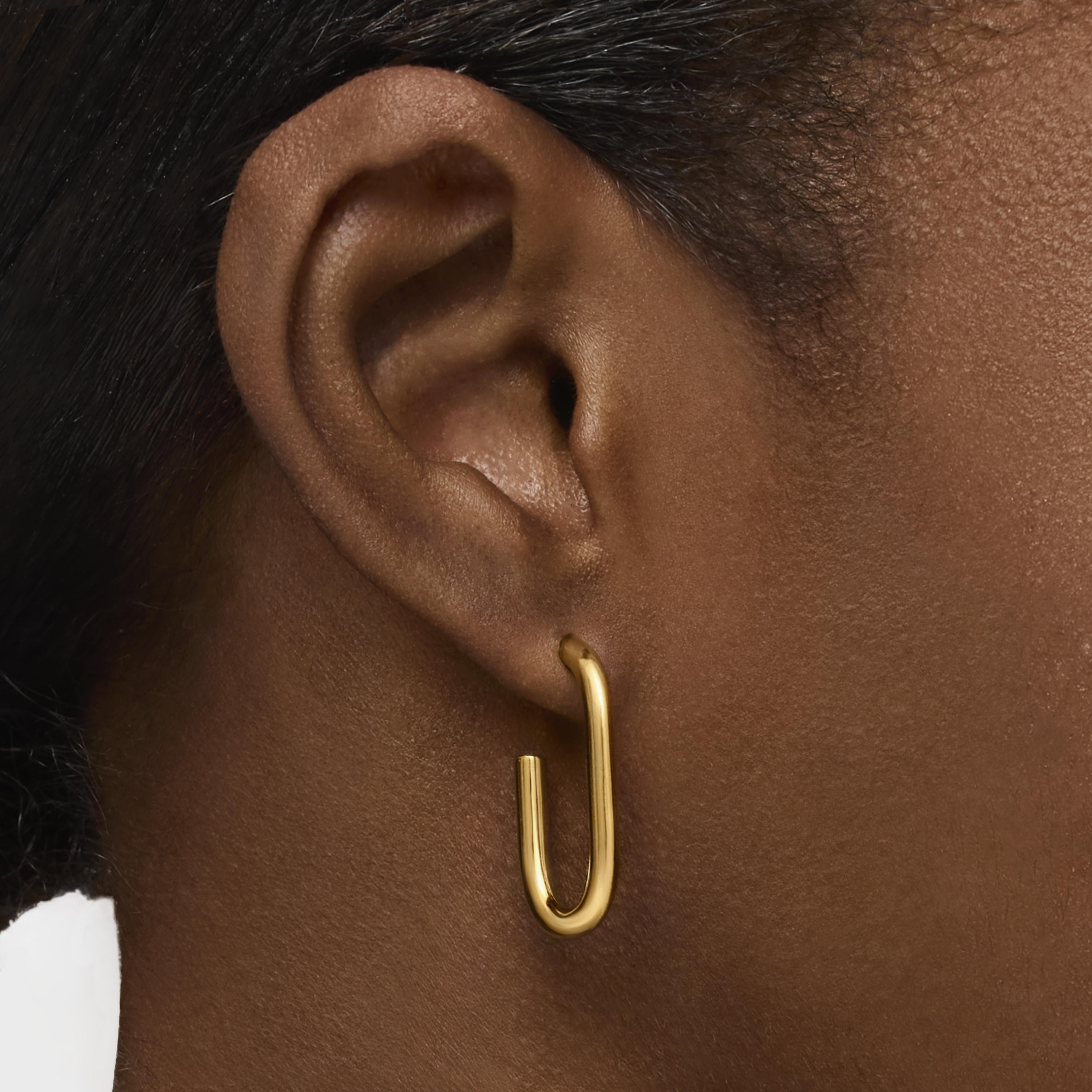 Long  mm Hoop earrings with 18K gold vermeil TOUS Basics