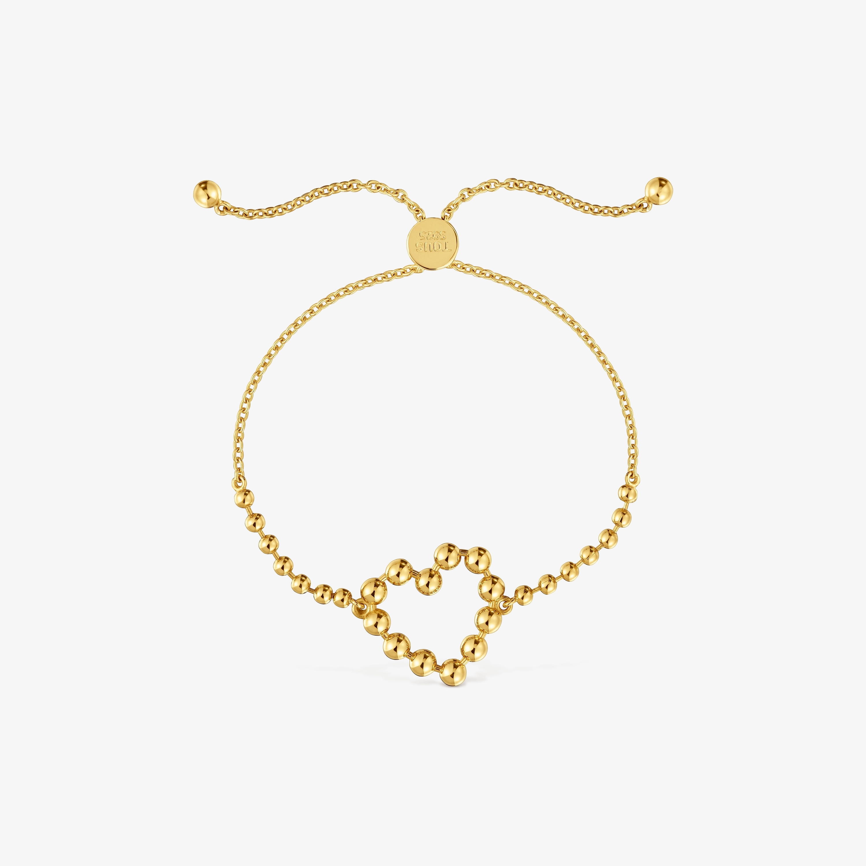18K gold vermeil heart Chain bracelet Sugar Party