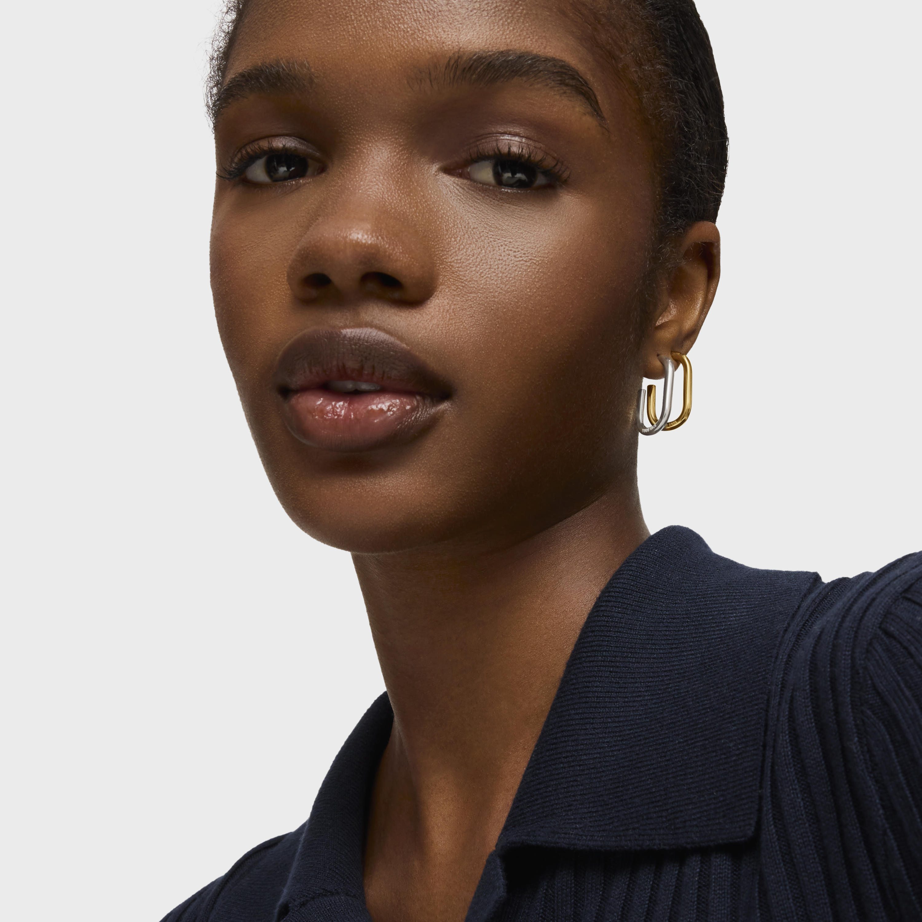 Long  mm silver Hoop earrings TOUS Basics