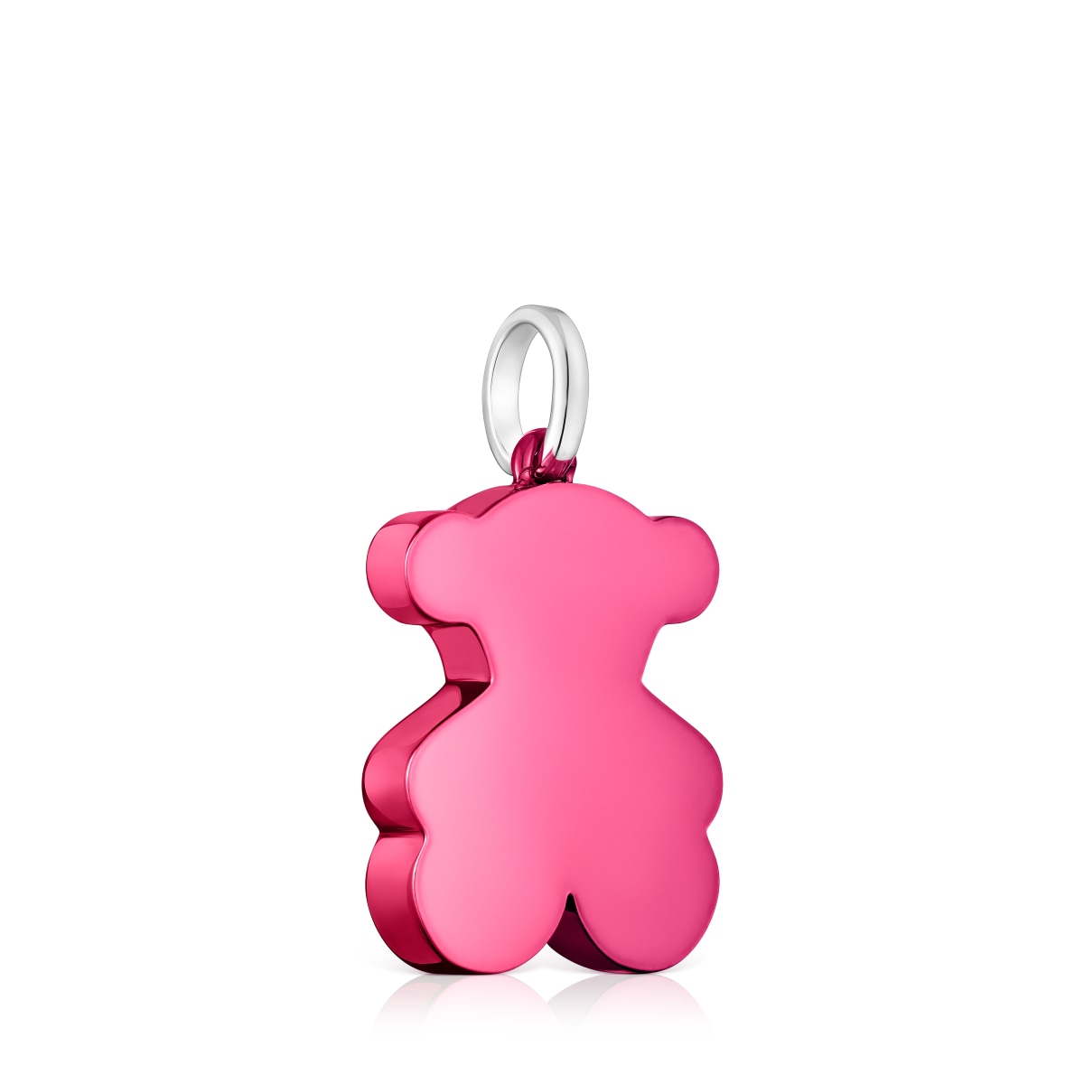 Medium pink steel bear Pendant Sweet Dolls
