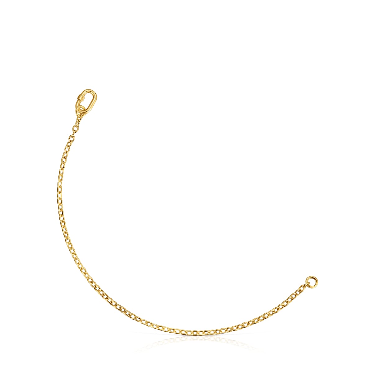 Hold Oval gold chunky chain Bracelet