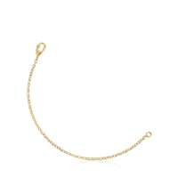 Pulsera cadena gruesa de oro Hold Oval