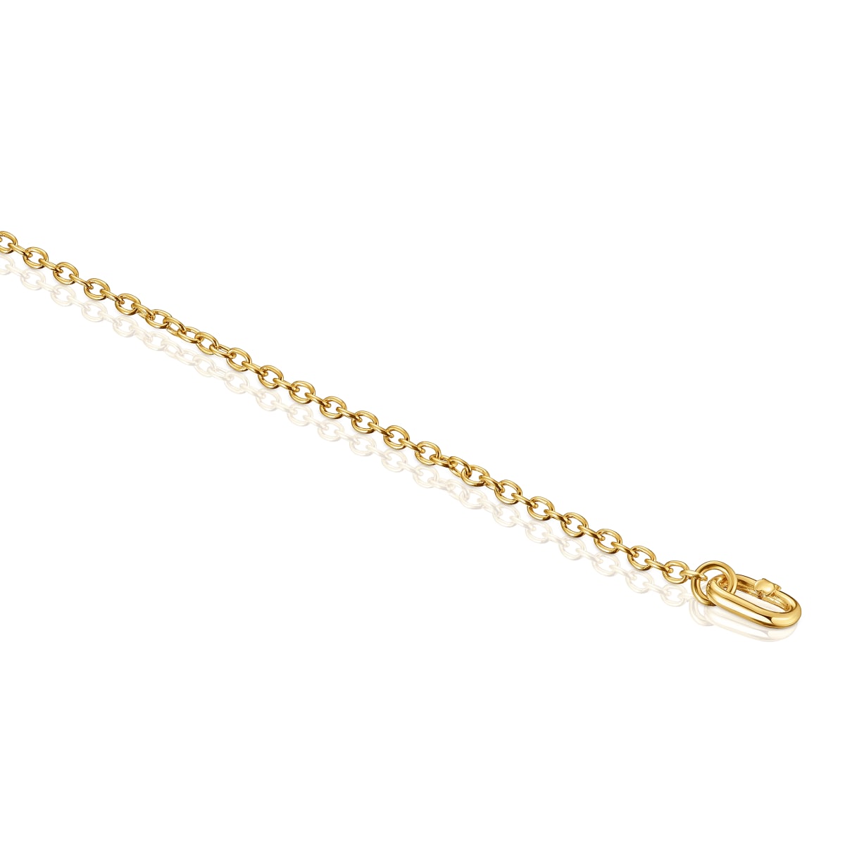 Hold Oval gold chunky chain Bracelet