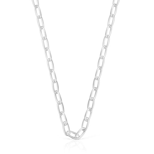 Short silver Necklace Sweet Dolls