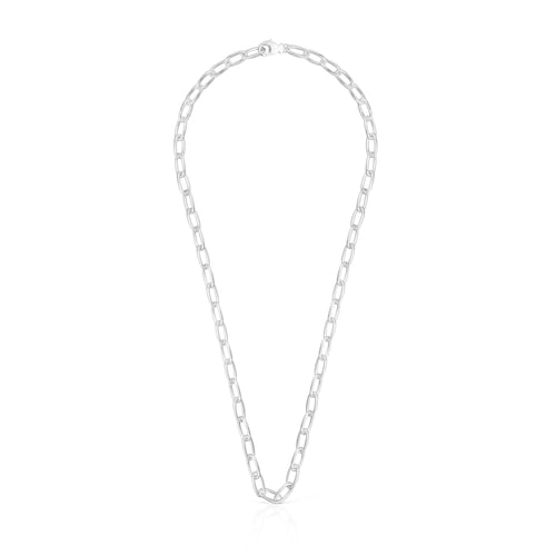 Short silver Necklace Sweet Dolls