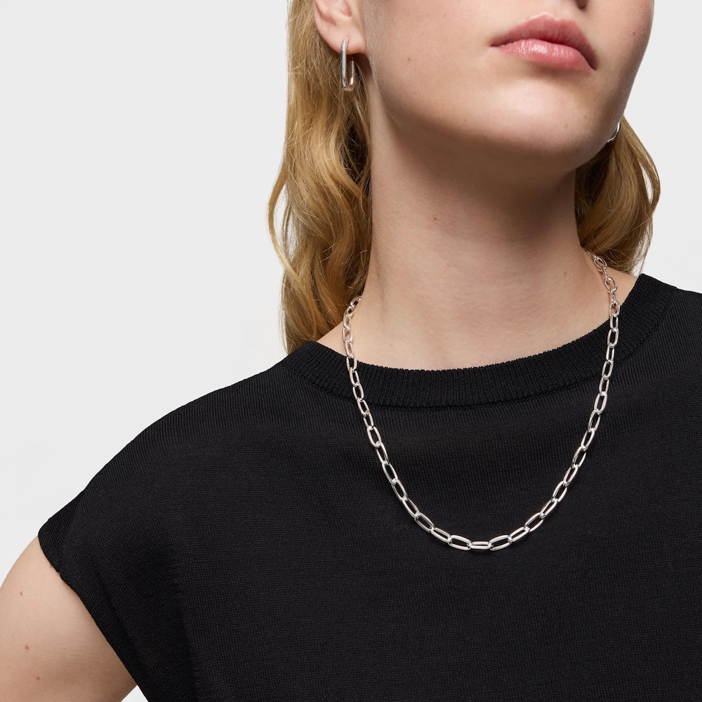 Collar corto de plata Sweet Dolls