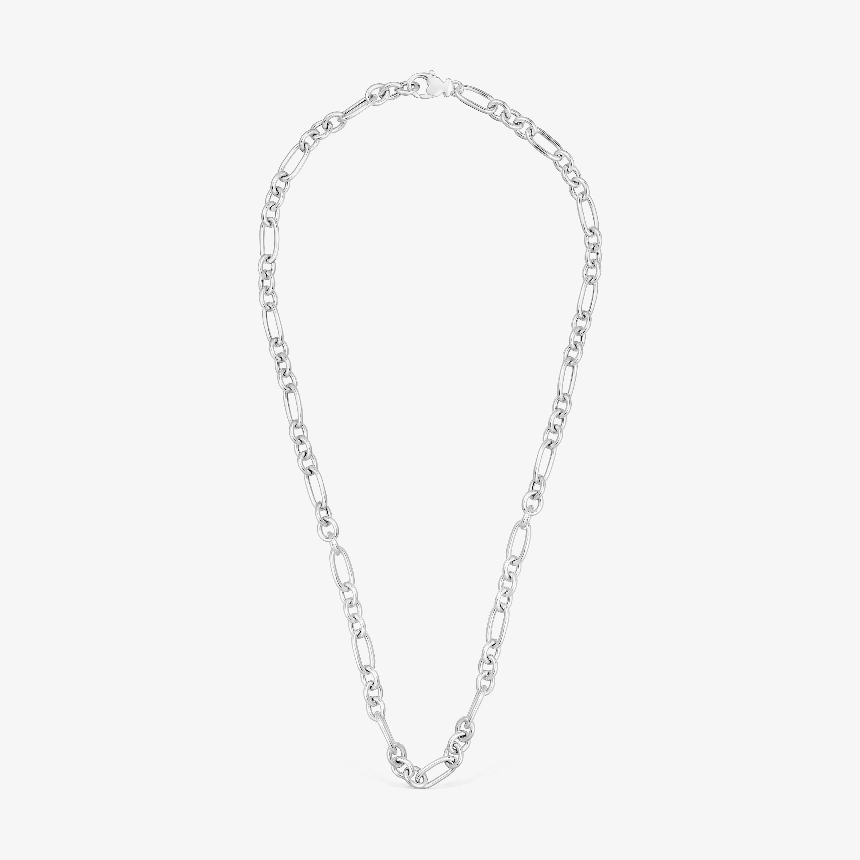 Short silver Ring necklace Sweet Dolls