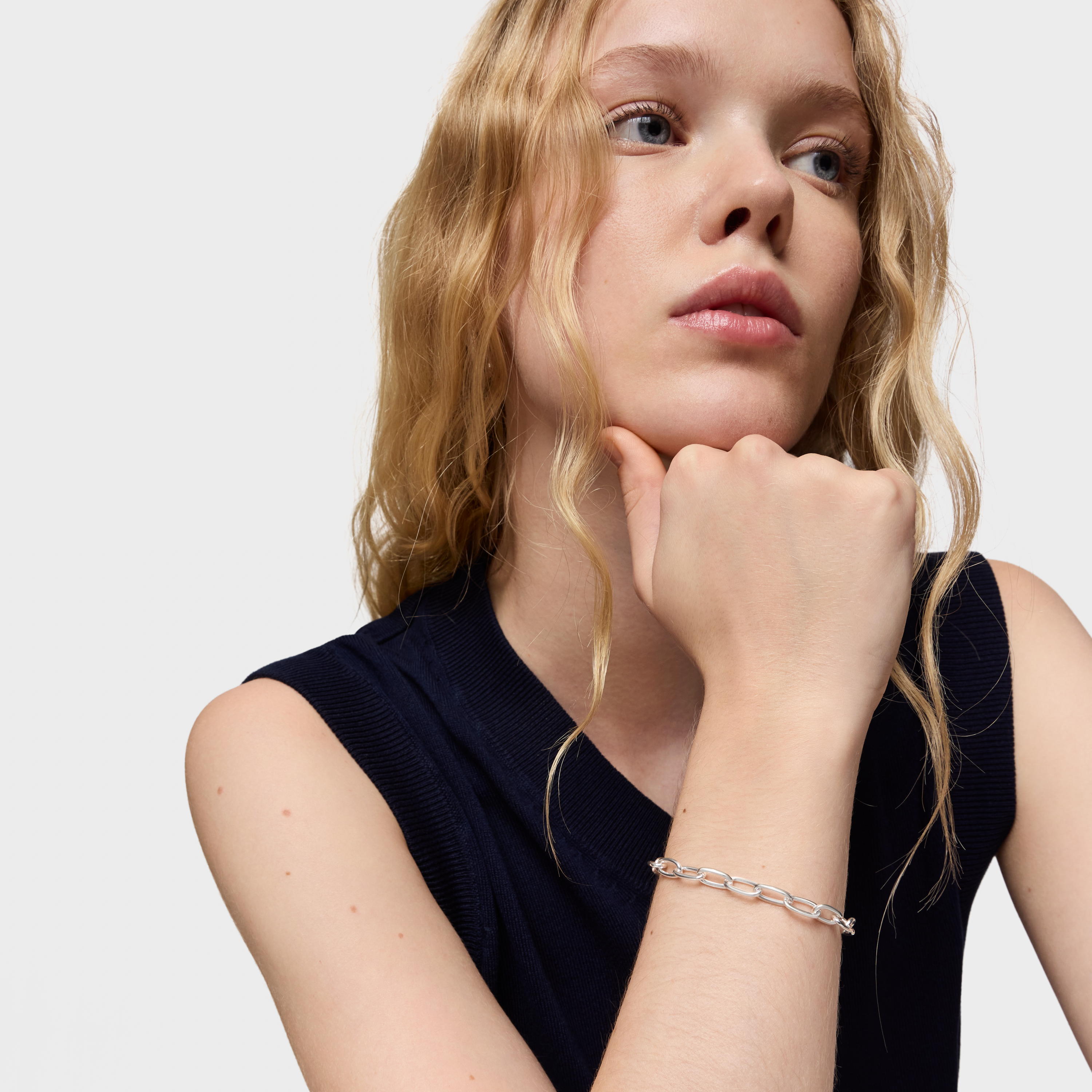 Silver Chain bracelet Sweet Dolls