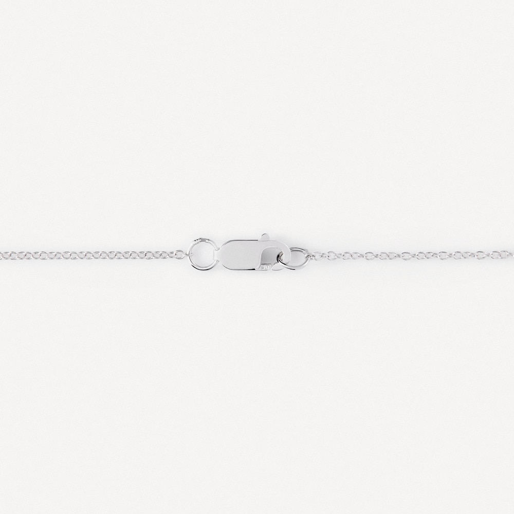 Collar cruz de oro blanco con diamantes TOUS ATELIER
