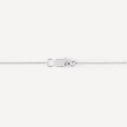 Collar cruz de oro blanco con diamantes TOUS ATELIER